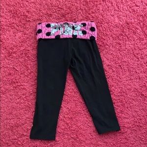 VS Pink Yoga Pants Small